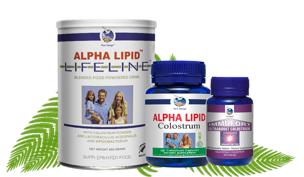 Alpha Lipid Australia Logo Colostrum New Zealand Logo