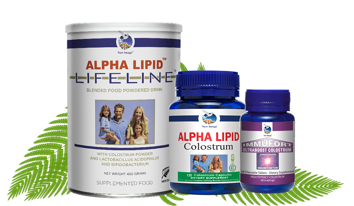 Alpha Lipid Australia Logo Colostrum New Zealand Logo