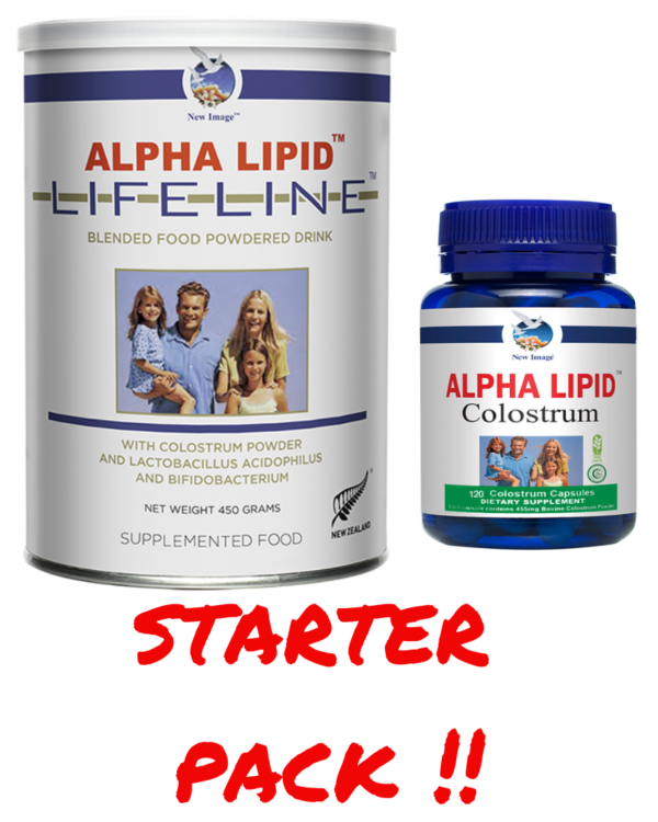 Alpha Lipid Lifeline Colostrum Starter Pack